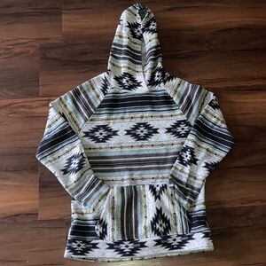 Aztec Patterned Hoodie